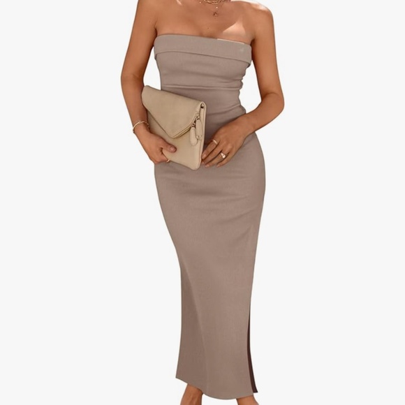 *NWOT* PRETTYGARDEN Women's Summer Bodycon Maxi Tube Dress, Size XS - Picture 1 of 6